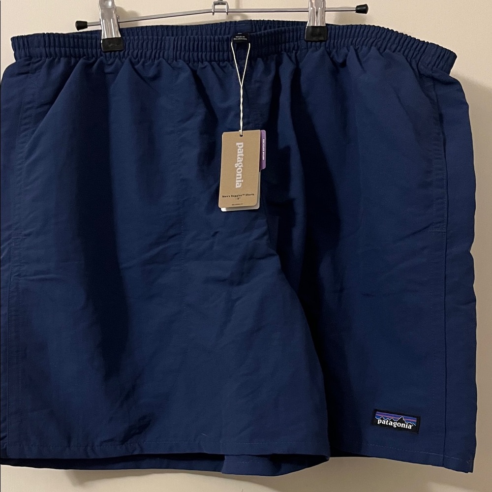 Patagonia Stone Blue Baggies Swim Shorts